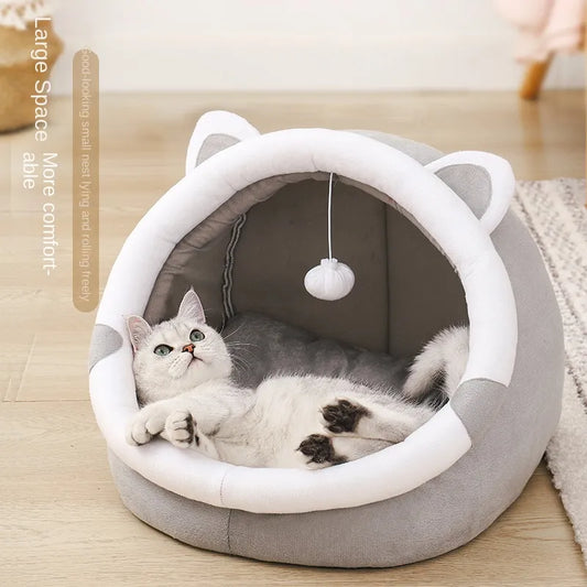 Cozy Plush Cat Beds